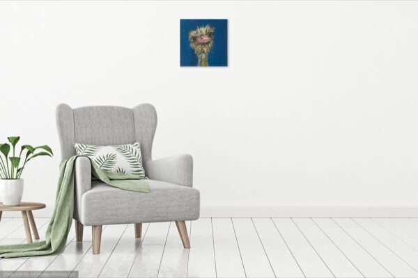 Cheeky Ostrich - Limited Fine Art Prints - Image 2